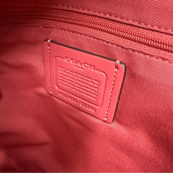 coach Medium Charlie Backpack in poppy 32200 - Picture 7 of 9